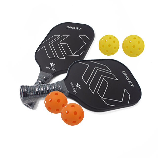 Kundenspezifische Private-Label-Pickleball-Paddel PP-Waben-PVC-beschwerter Ball-Graphit-Pickleball-Paddel