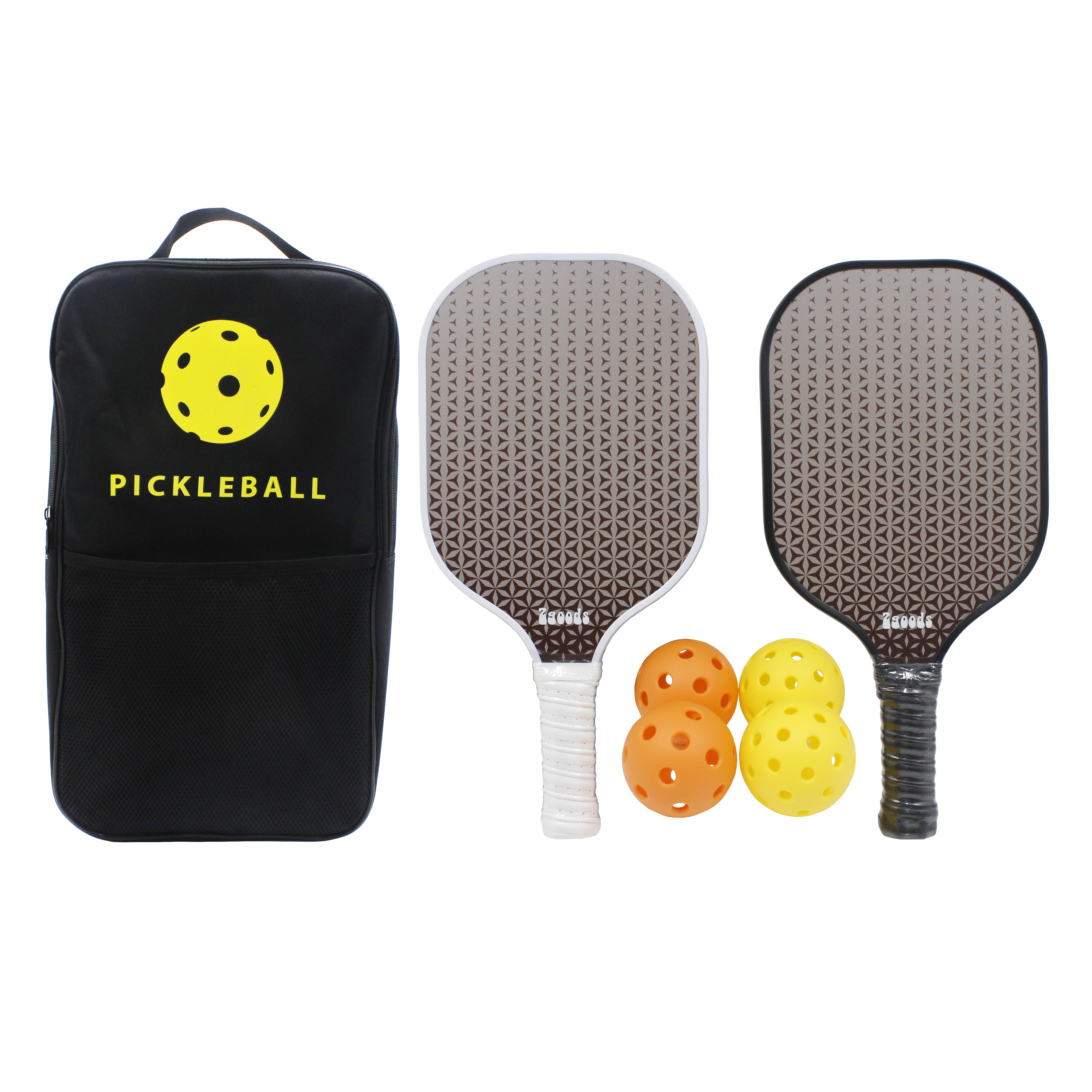 Pickleball-Paddel zum Fabrikpreis, USAPA-zugelassenes Pickleball-Set mit Glasfaseroberfläche und Pickleball-Schlägern, Pickleball-Paddel-Set für Männer und Frauen