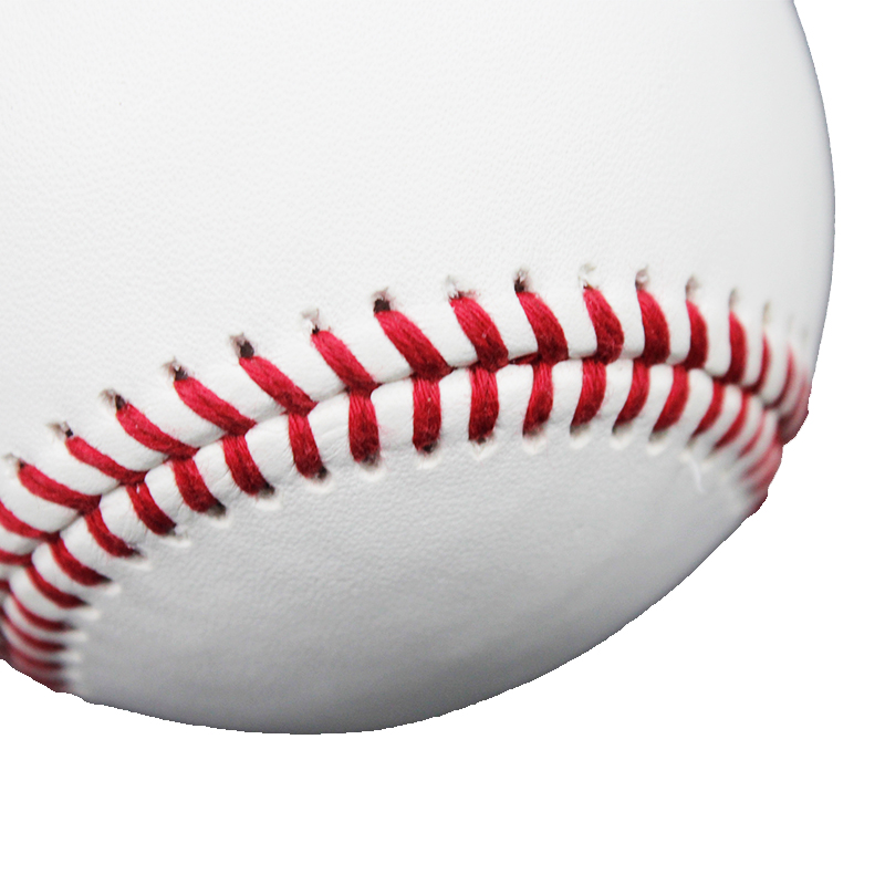Großhandel mit strapazierfähigem, individuellem Logo-Baseball aus Rindsleder mit 50 % Wollanteil für professionelle Spiele