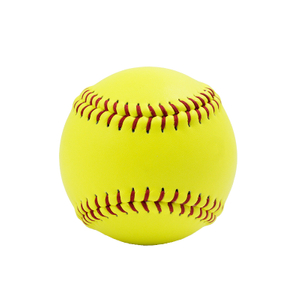 Fabrikpreis 12 Zoll gelber Rindsleder-Softball High Grade Cork Center Offizieller DREAM SEAM Fastpitch 12' USA NFHS