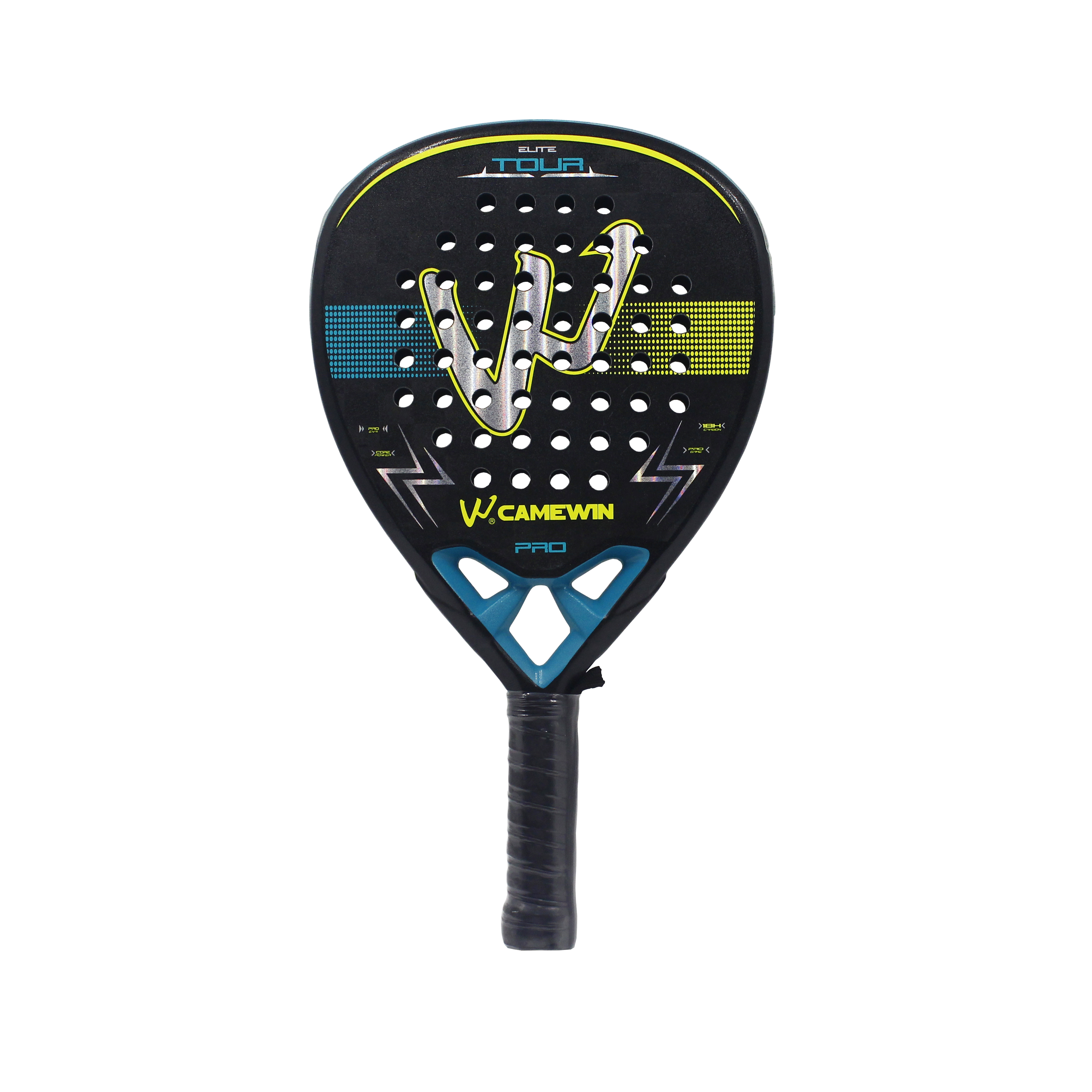 Padel-Schläger, Kohlefaseroberfläche mit EVA-Memory-Flex-Schaumkern, Padel-Tennisschläger, Paddel-Tennisschläger