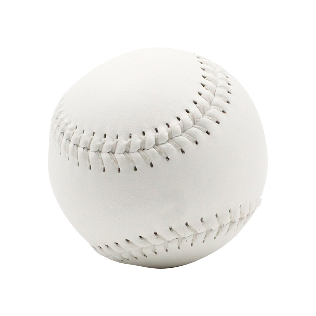 Made For You Softball-Geschenke, weiße PVC- oder Leder-Übungs-Softballbälle, bestes Softball-Training mit Korkkern