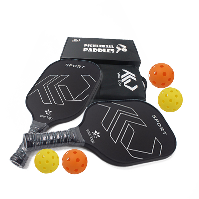 Kundenspezifische Private-Label-Pickleball-Paddel PP-Waben-PVC-beschwerter Ball-Graphit-Pickleball-Paddel