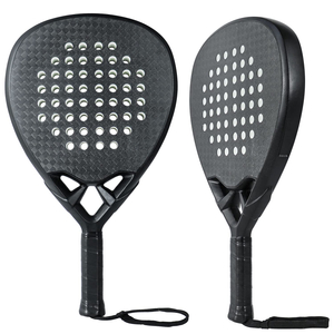 Fabrikpreis Diamantform 12K Kohlefaser Padelschläger Tennisschläger 38MM dickes EVA 15/17/22