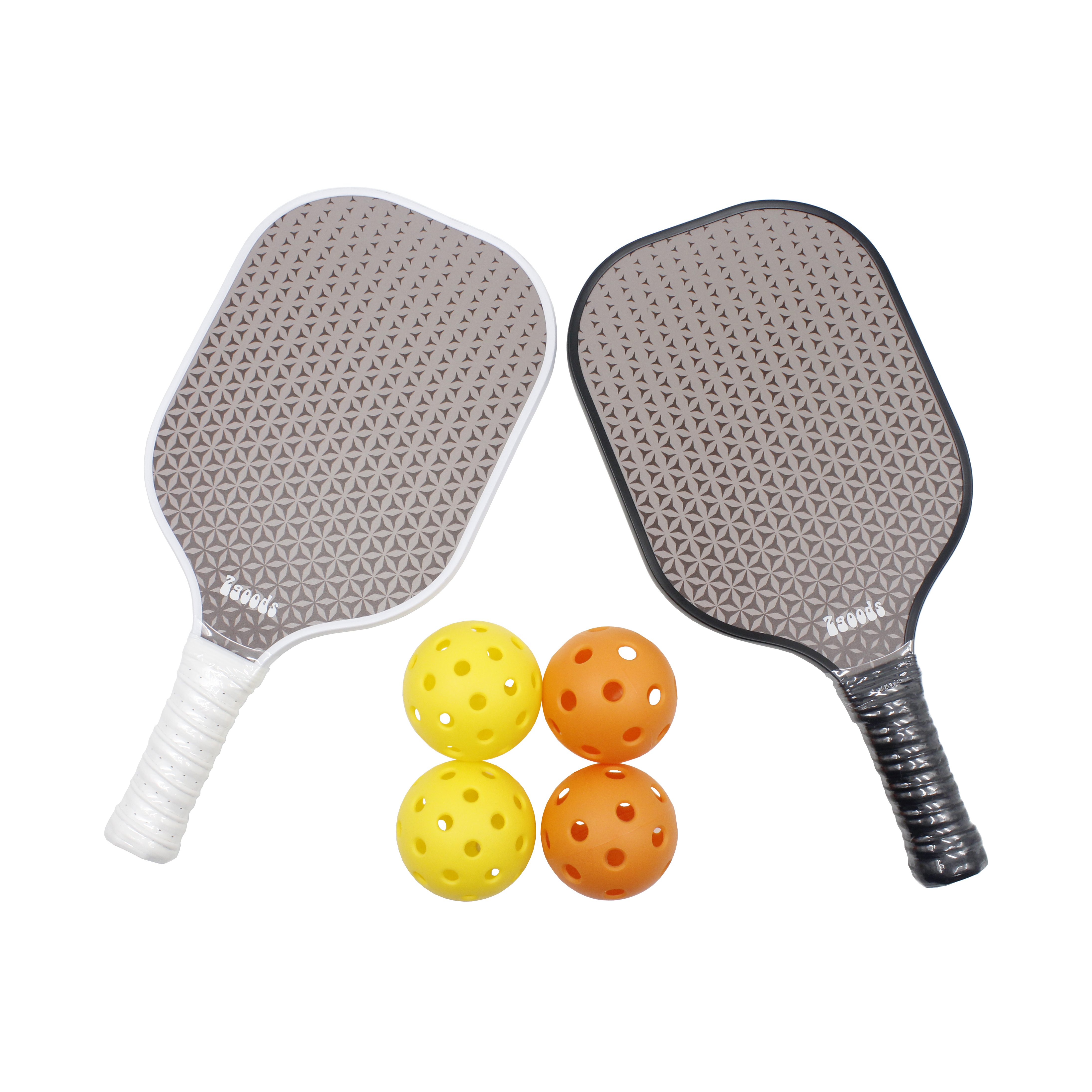 Pickleball-Paddel zum Fabrikpreis, USAPA-zugelassenes Pickleball-Set mit Glasfaseroberfläche und Pickleball-Schlägern, Pickleball-Paddel-Set für Männer und Frauen