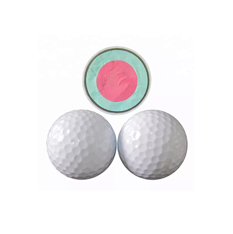 Hochwertiger 4-teiliger Turnier-Golfball aus Urethan in weißer Farbe für Spiele und professionelles Training