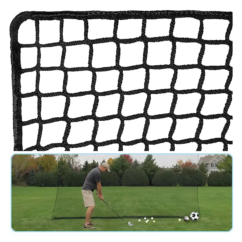 Fabrikpreis UV-Beständigkeit Langlebiges Backstop-Sicherheitsnetz Schlagnetz Rebound-Backstop-Barrierenetz für Golfballübungen