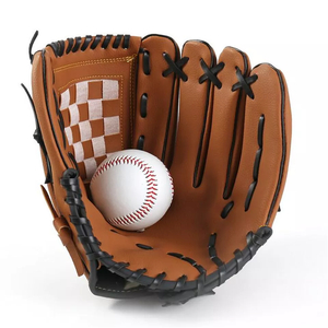 Heißer Verkauf bequemer linker und rechter Hand-Softball- und Baseballhandschuh aus synthetischem Material PU 