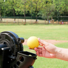 Fabrikqualität PU 9 Zoll gelbes Dimple Training Pitching Machine Team Schlagübungs-Baseballball