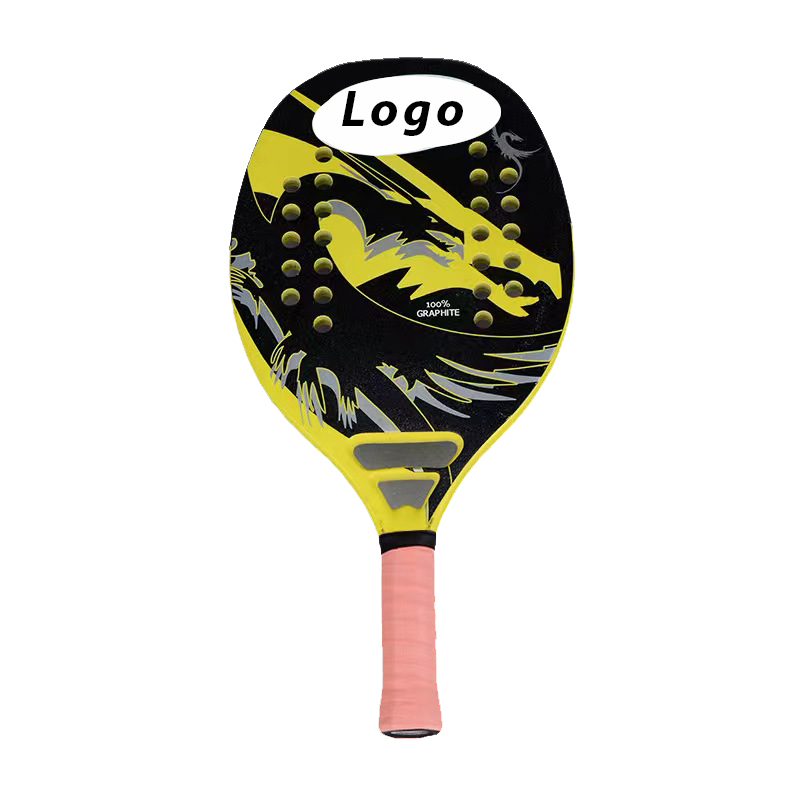 Fabrikpreis Beach Tennis Paddle Racket Carbon Fiber mit EVA Memory Foam Core Tennis Padel zum Gesamtverkauf