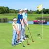 Farbige Minigolf-Putter zum Fabrikpreis, Zwei-Wege-Kinder-Putter für Rechts- oder Linkshänder, verstellbare Länge