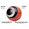 Hochwertiger Outdoor-Basketball aus Gummi, Leder und PU-Haut, Größe 5, 6, 7