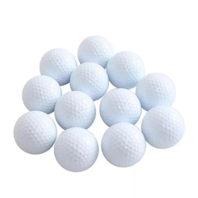 Hochwertiger 3-teiliger Turnier-Golfball aus Urethan in weißer Farbe für Spiele und professionelles Training