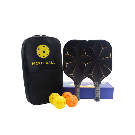 Fabrikpreis Carbonfaser-Pickleball-Paddel-Set Pickleball-Schläger zum vollständigen Verkauf